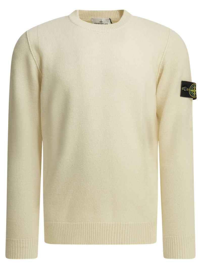 Stone Island Stone Island Crew-neck Sweater White Men - World Class Fashion