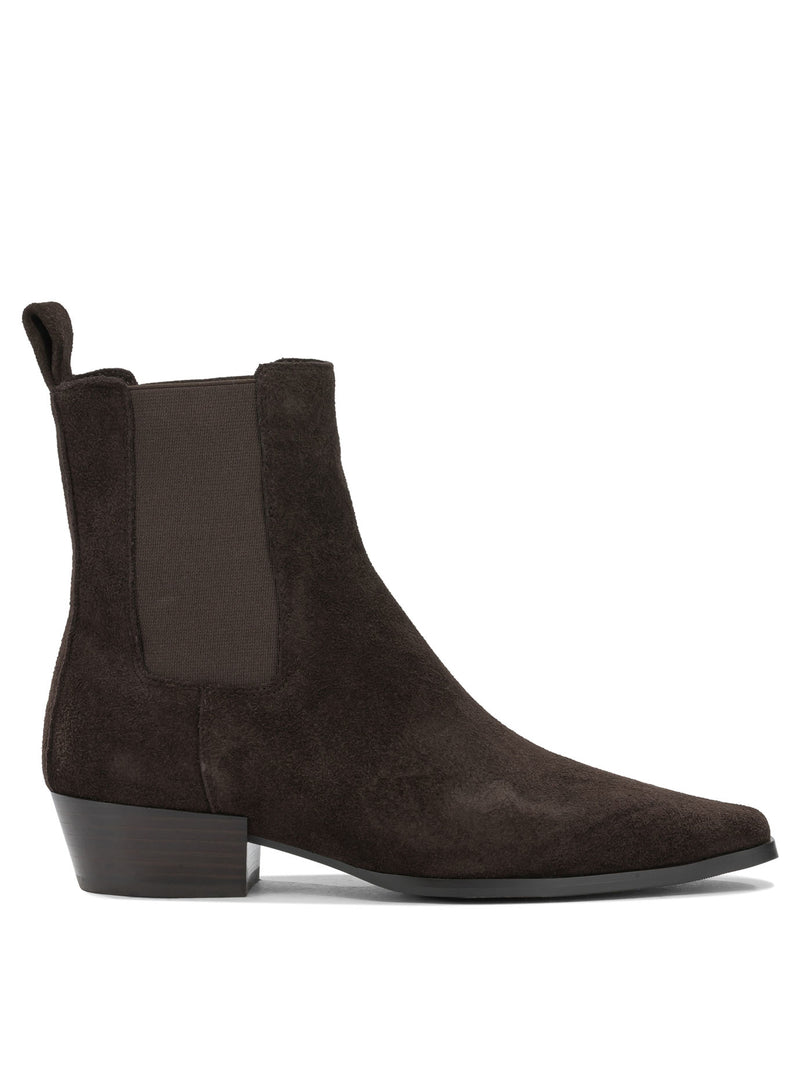 Strategia Strategia A5900-XVELOUR EBANO Brown Women Boots - World Class Fashion