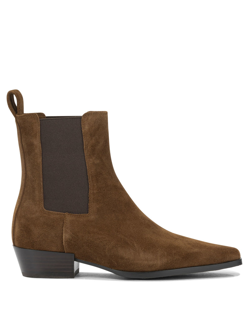 Strategia Strategia Suede Leather Boots Brown Women - World Class Fashion