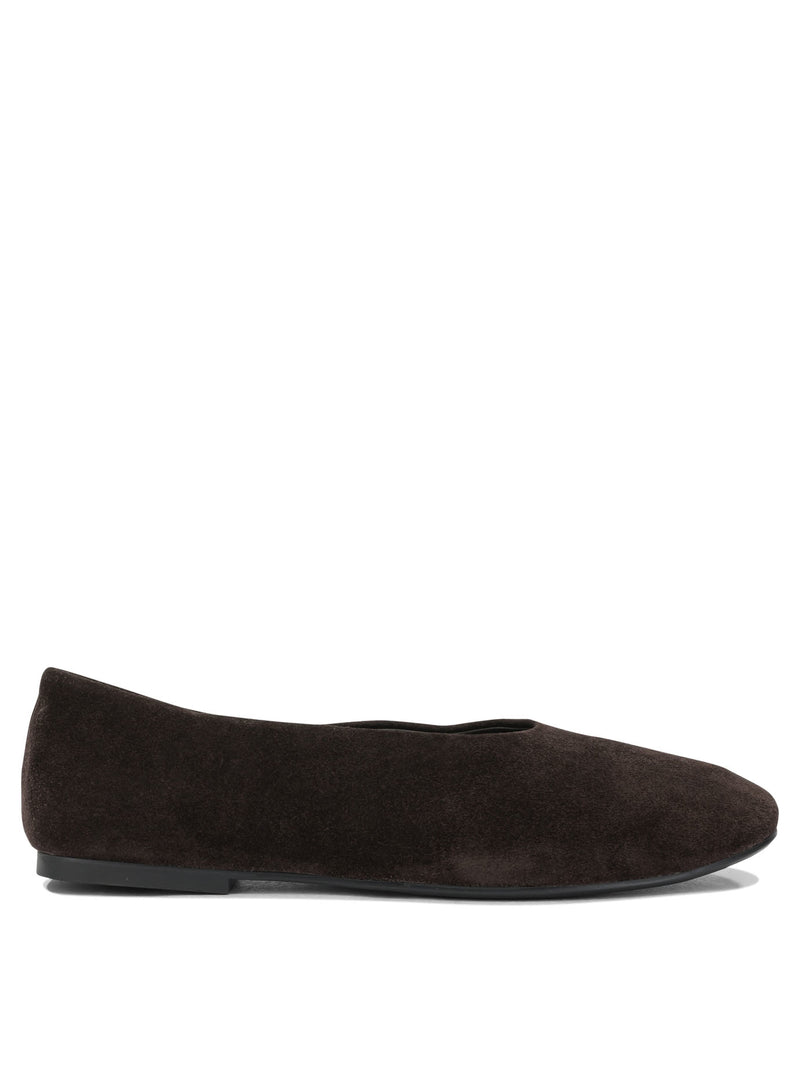 Strategia Strategia Suede Leather Ballerinas Brown Women - World Class Fashion