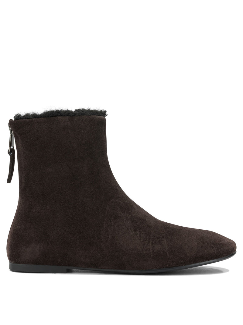 Strategia Strategia A6194-XVELOUR EBANO Brown Women Boots - World Class Fashion