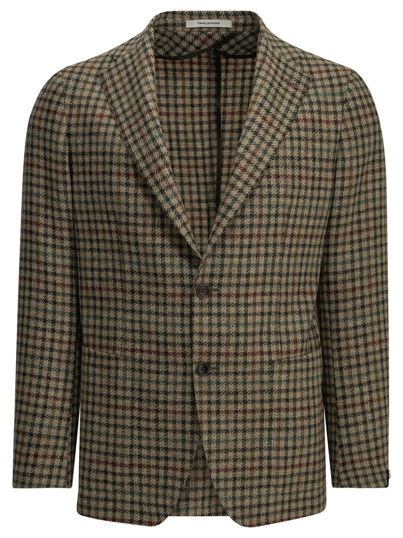 Tagliatore Tagliatore Montecarlo Blazer Beige Men - World Class Fashion