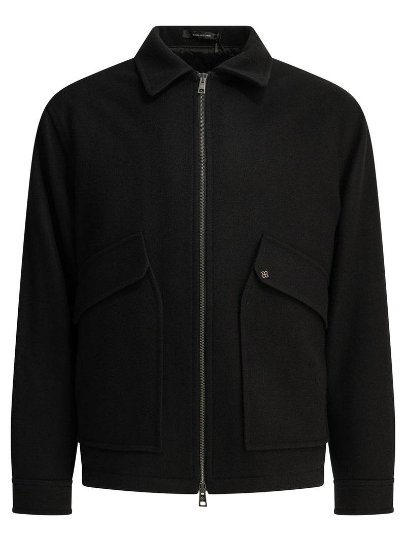 Tagliatore Tagliatore Adams Short Coat Black - World Class Fashion