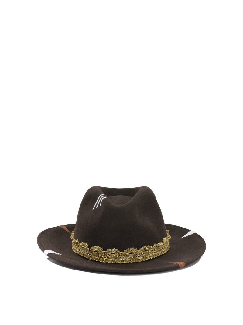 The Hat Gang The Hat Gang Wool Hat Brown Women - World Class Fashion