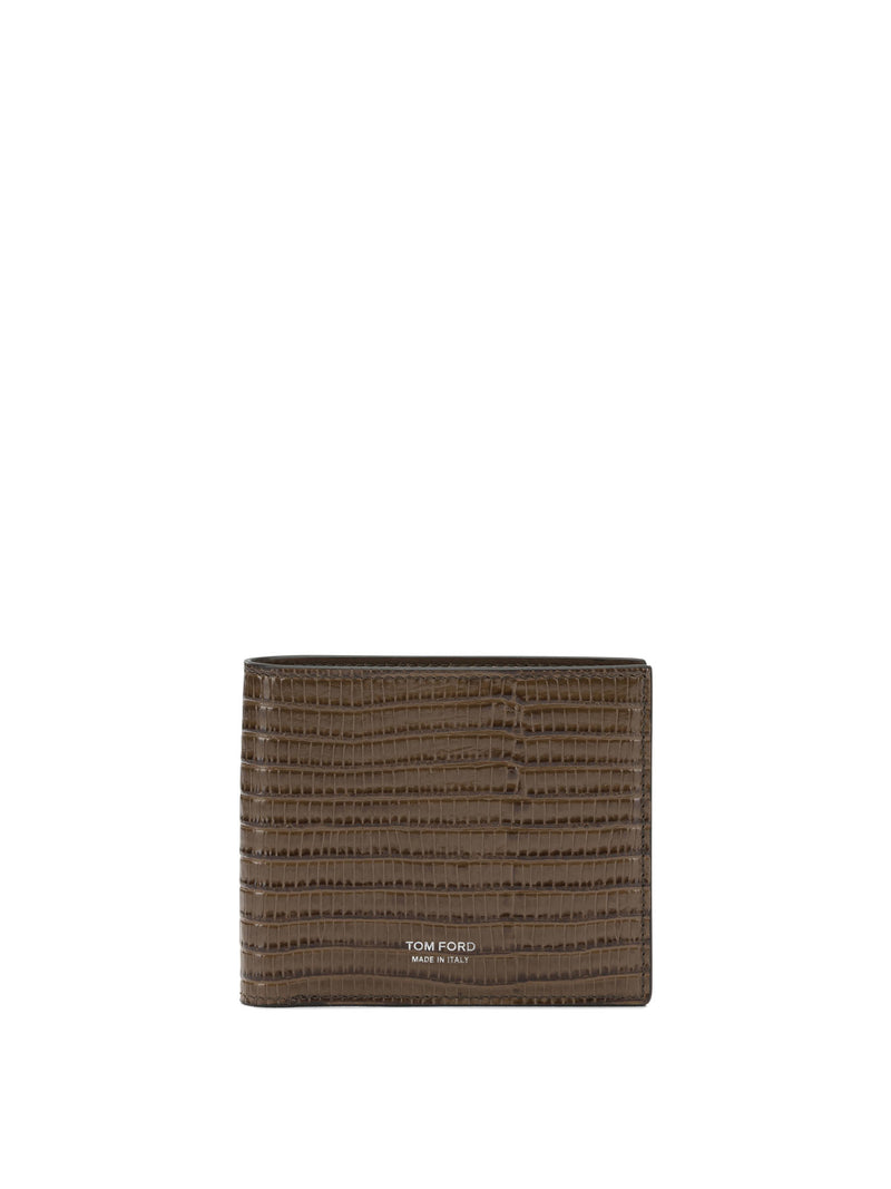 Tom Ford Tom Ford Tejus T Line Wallet Brown - World Class Fashion