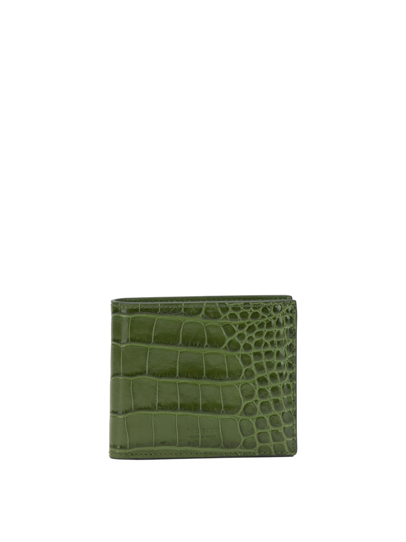 Tom Ford Tom Ford T Line Wallet Green Men - World Class Fashion