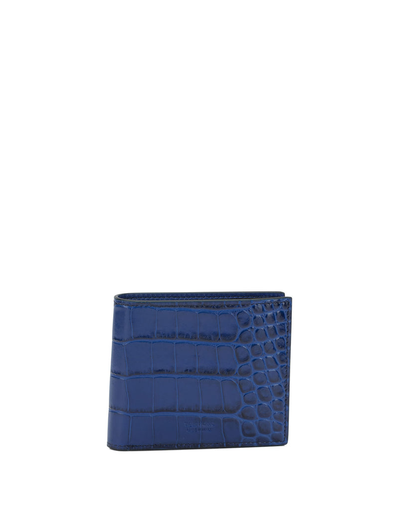 Tom Ford Tom Ford T Line Wallet Blue - World Class Fashion