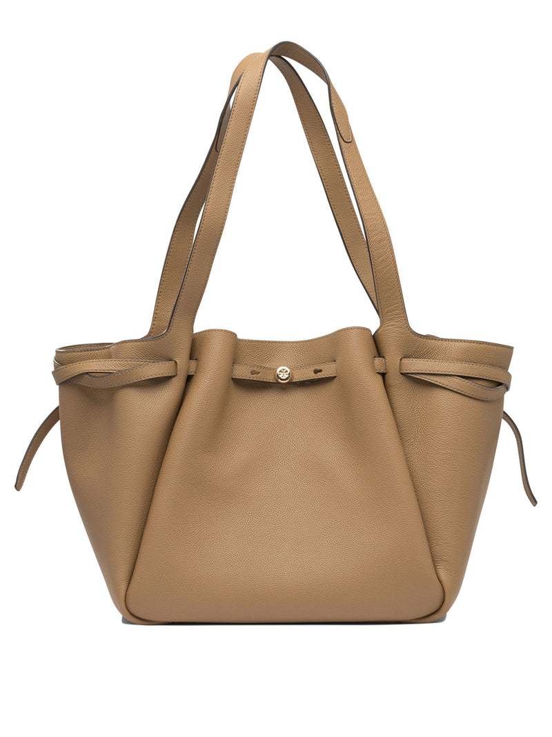 Tory Burch Bolso de hombro Tory Burch para mujer, color marrón - World Class Fashion