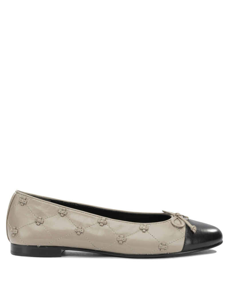 Tory Burch Tory Burch Grey Women Ballerinas - World Class Fashion