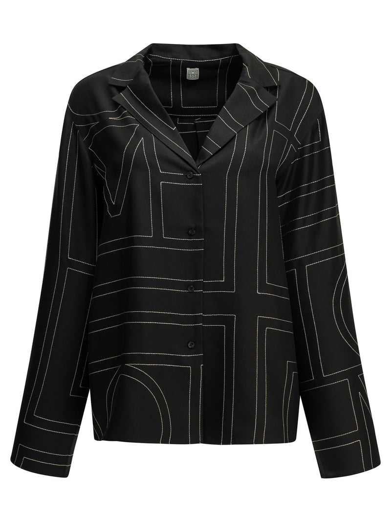 Toteme Toteme Monogram Casual Shirt - World Class Fashion