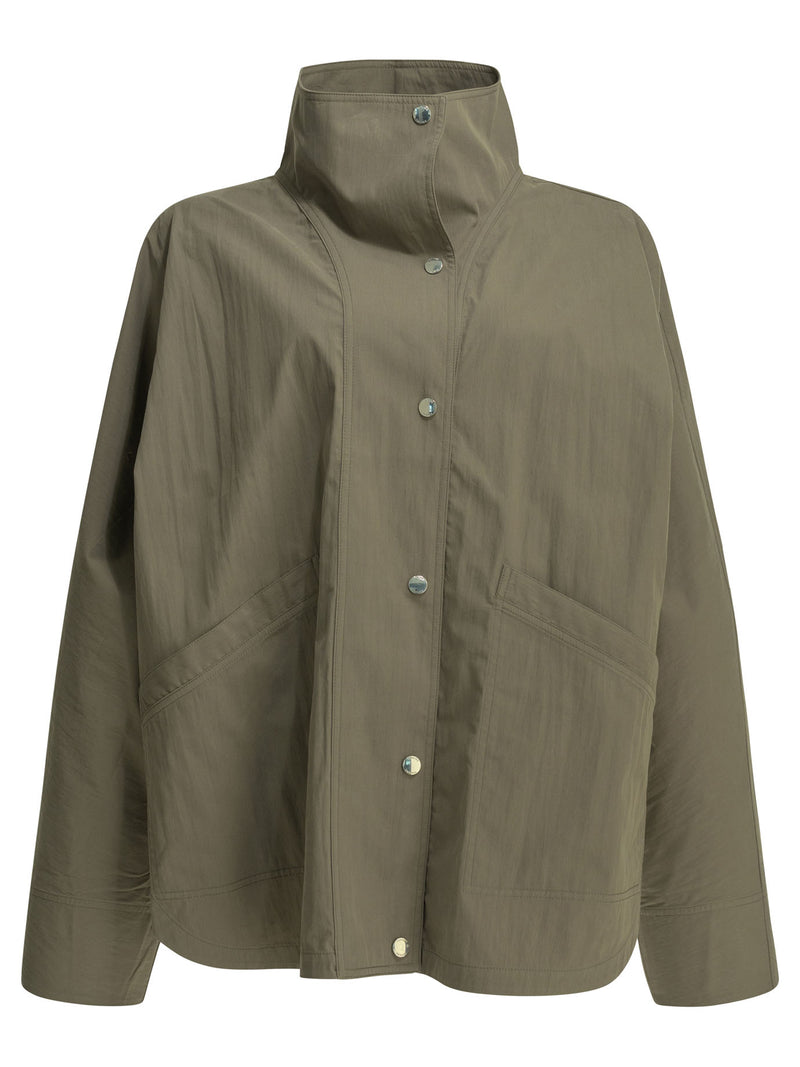Toteme Toteme Summer Parachute Raincoat Green Women - World Class Fashion