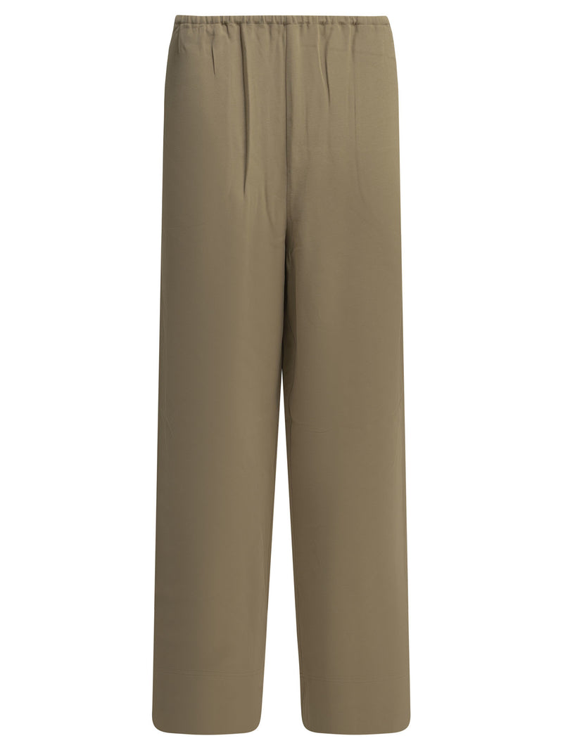 Toteme Toteme Viscose Casual Pants Beige Women - World Class Fashion
