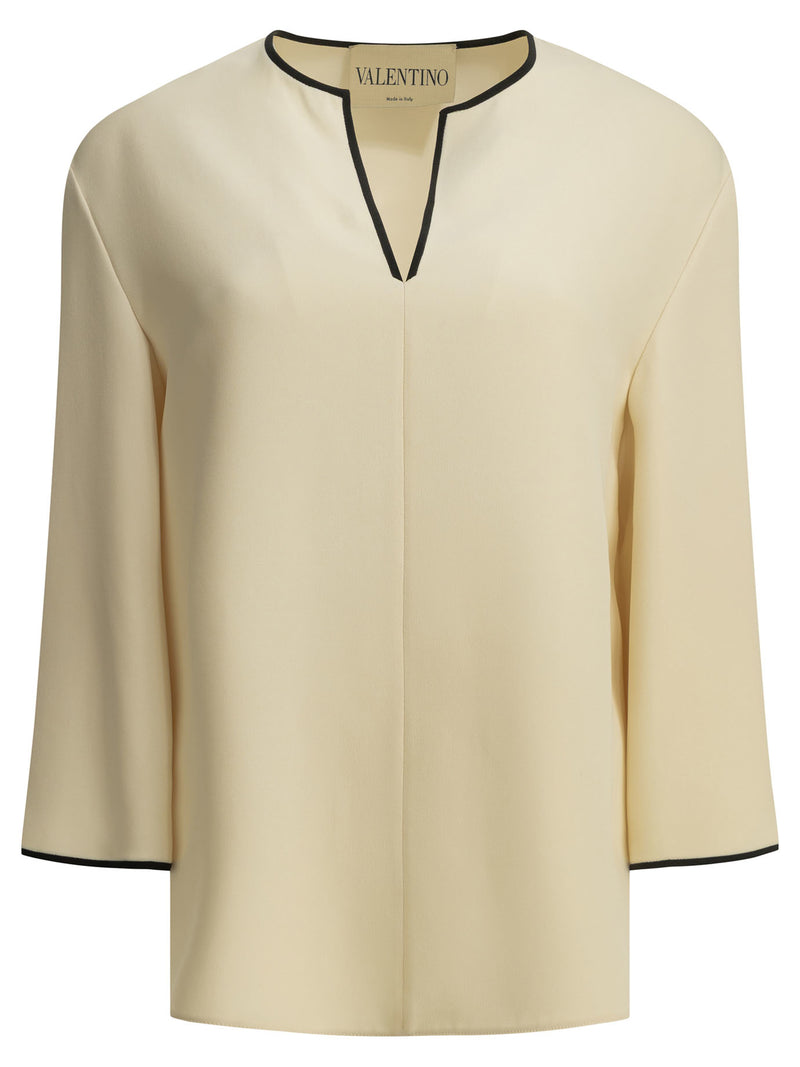 Valentino Valentino Cady Couture Blouse White Women - World Class Fashion