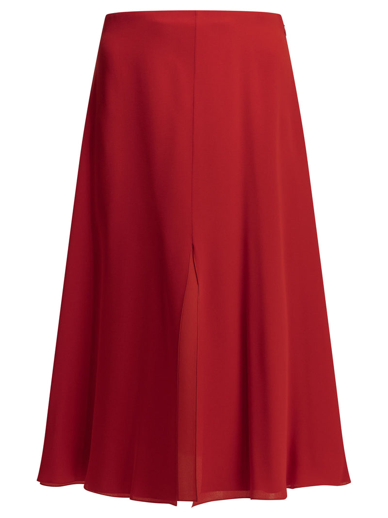 Valentino Valentino Flared Midi Skirt Red Women - World Class Fashion