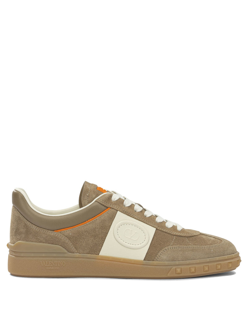Valentino Garavani Valentino Garavani Upvillage Low-top Sneakers Beige - World Class Fashion