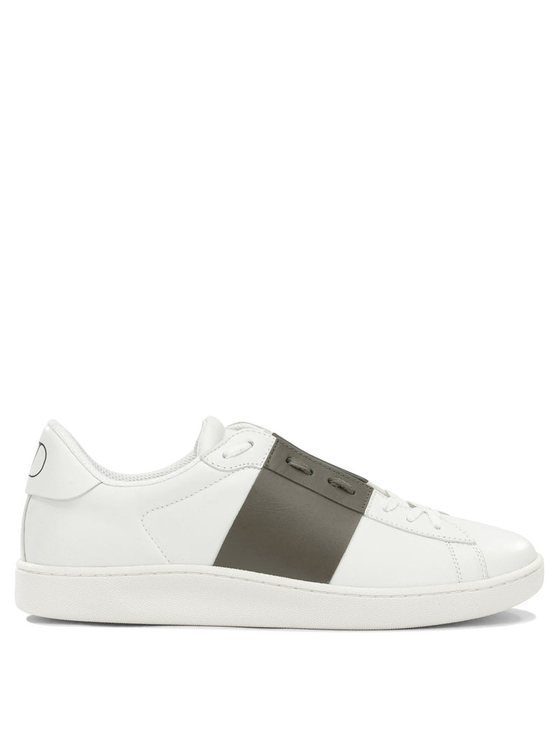 Valentino Garavani Valentino Garavani Open Low-top Sneakers Green - World Class Fashion