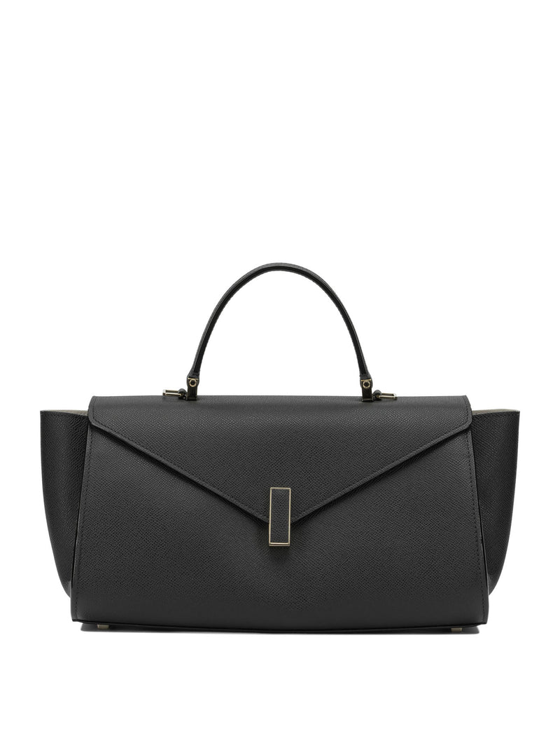 Valextra Valextra Iside Editor Medium Handbag Black - World Class Fashion