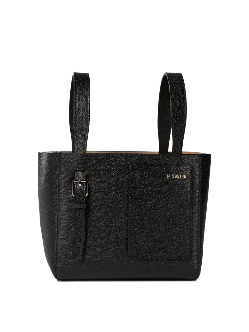Valextra Valextra Soft Micro Handbag Black - World Class Fashion