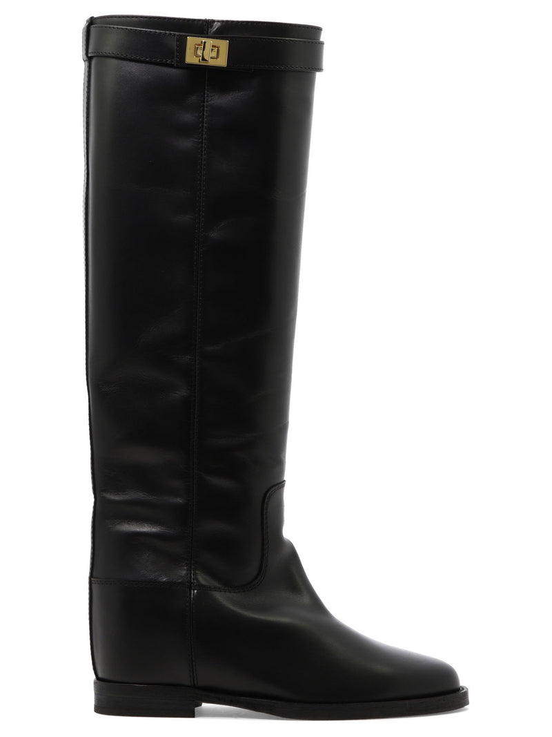 Via Roma 15 Via Roma 15 Monica Black Women Boots - World Class Fashion