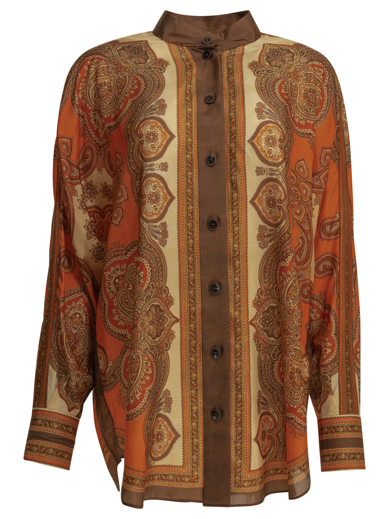 Zimmermann Zimmermann Mahon Casual Shirt Orange Women - World Class Fashion