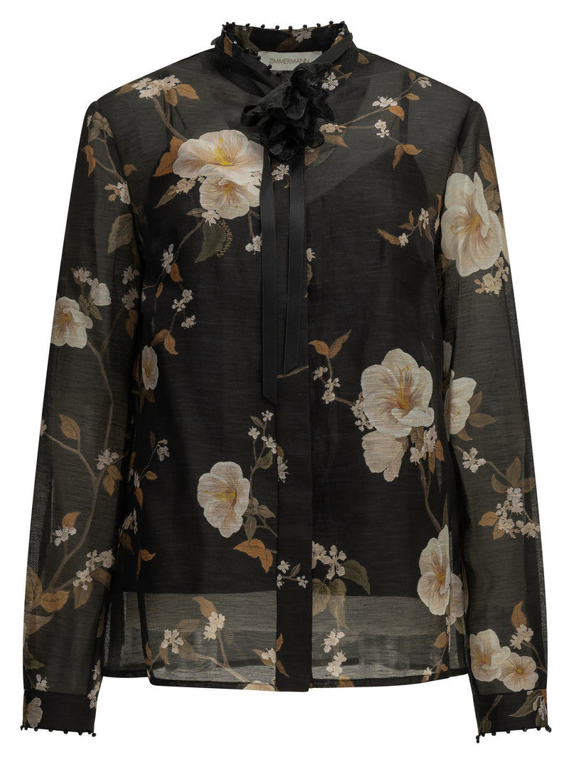 Zimmermann Zimmermann Ascent Casual Shirt Black Women - World Class Fashion