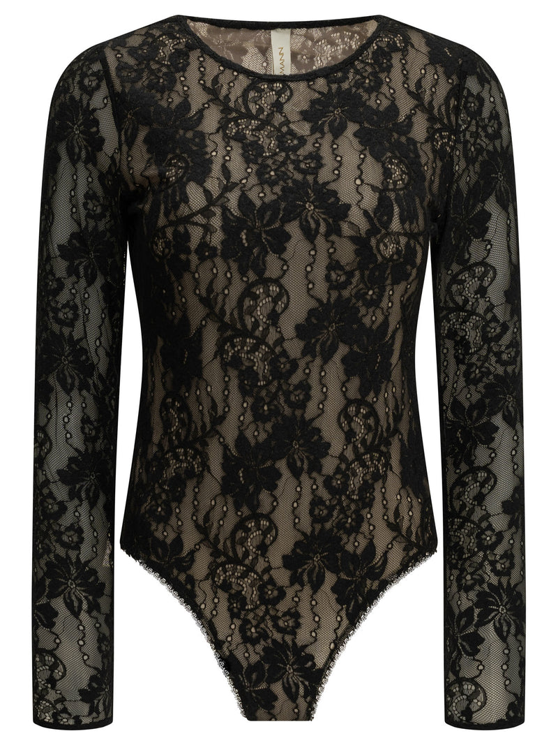 Zimmermann Zimmermann Lace Bodysuit Black Women - World Class Fashion