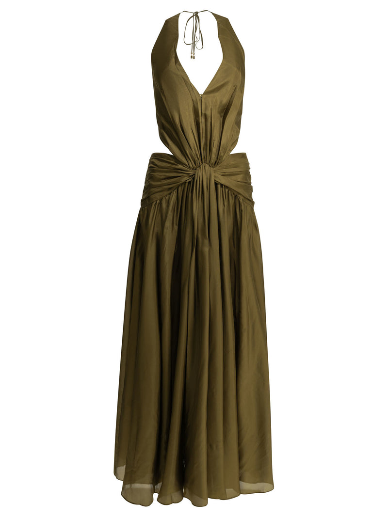 Zimmermann Zimmermann Indra Vestido largo verde - World Class Fashion
