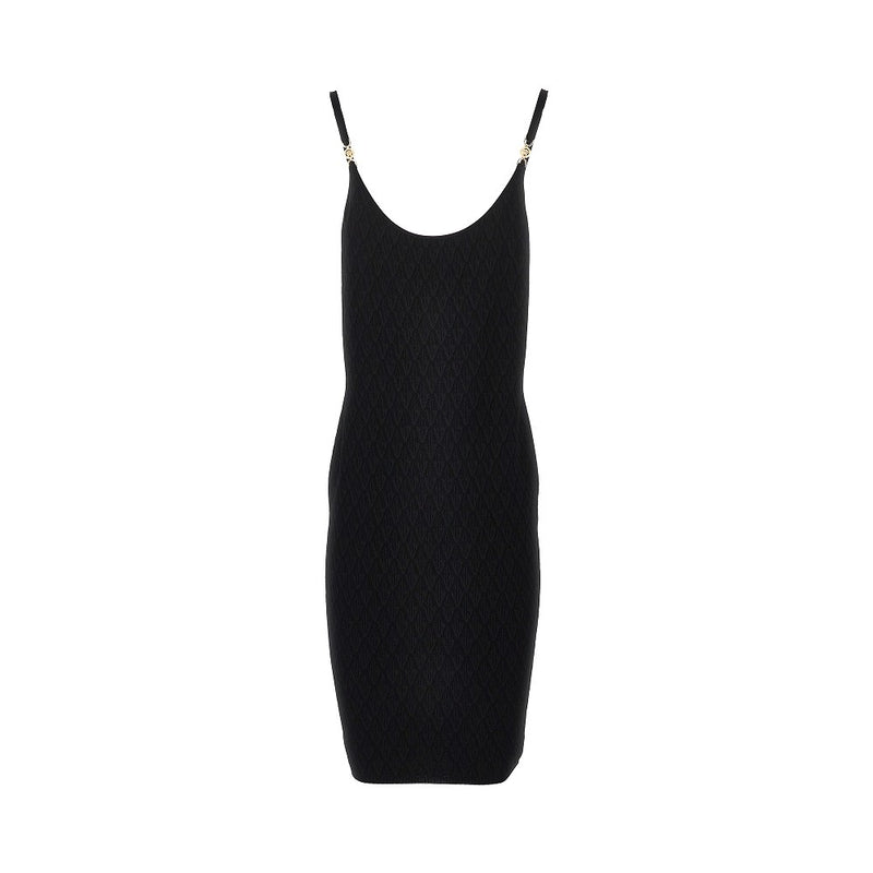 Versace Versace Jacquard Knit Dress Black Women - World Class Fashion