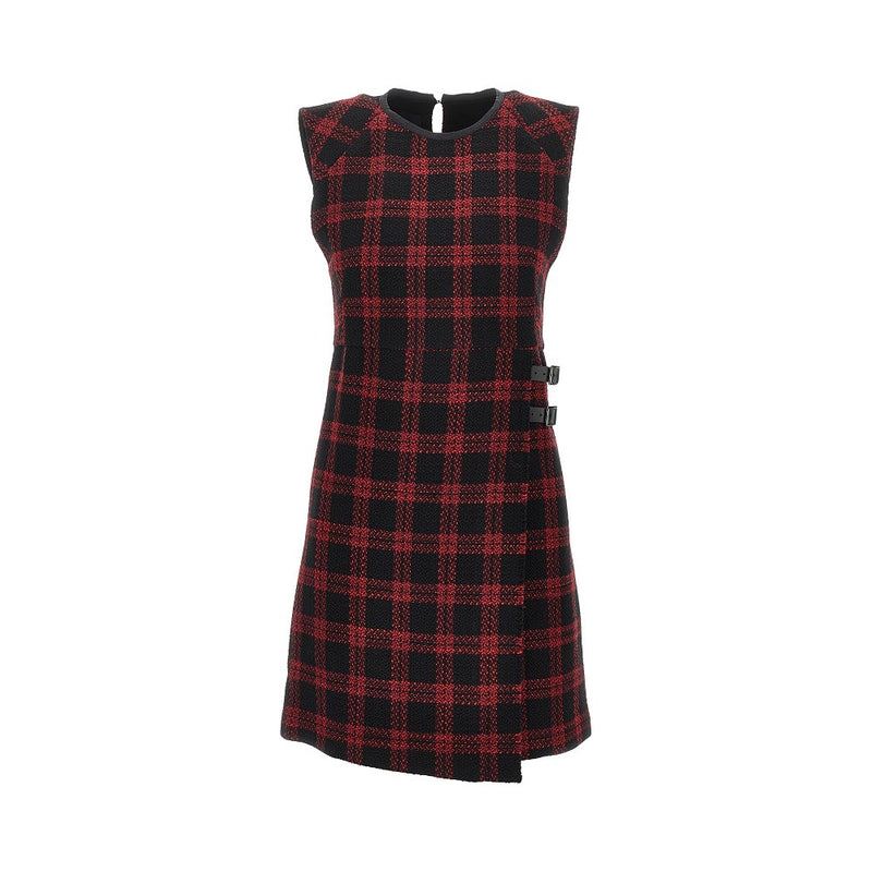 Pinko Pinko Wool-blend Tweed Short Dress Multicolor - World Class Fashion