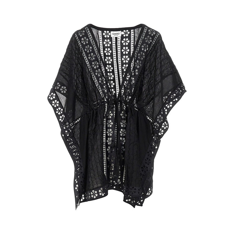 Charo Ruiz Charo Ruiz Masie Kaftan Black - World Class Fashion