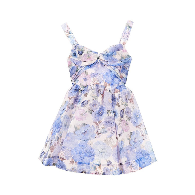 Zimmermann Zimmermann Rebellion Floral Mini Dress Multicolor - World Class Fashion