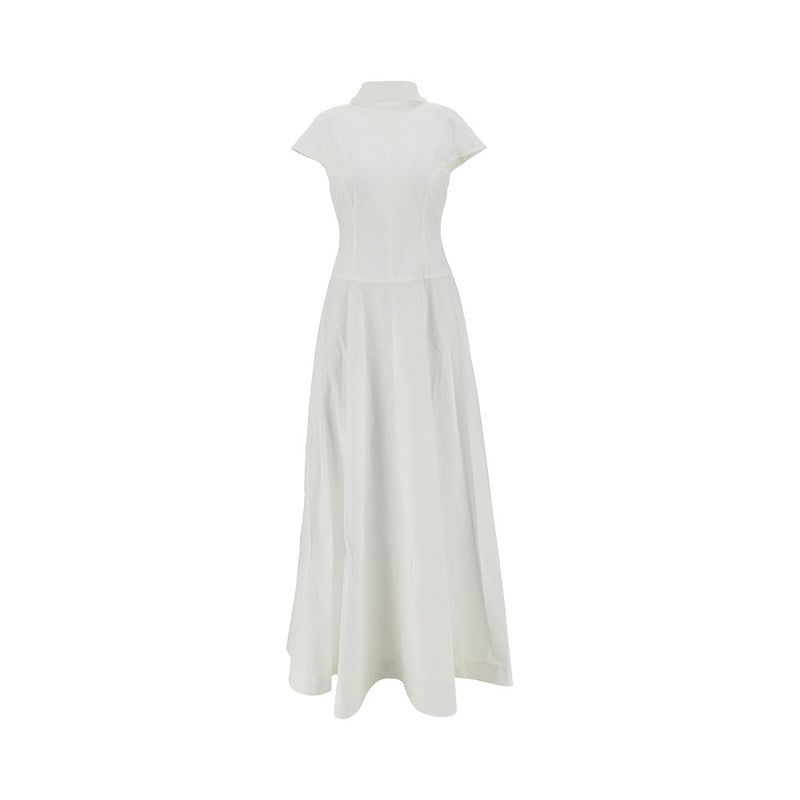 Armarium Armarium Arielle Poplin Long Dress White - World Class Fashion