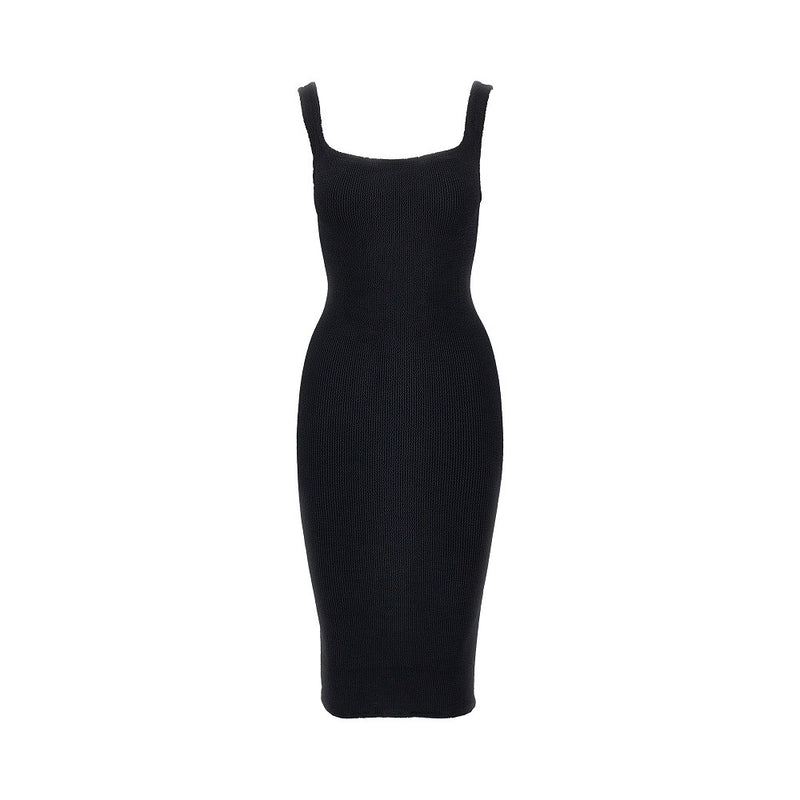 Hunza G Hunza G Tank Mini Dress Black Women - World Class Fashion