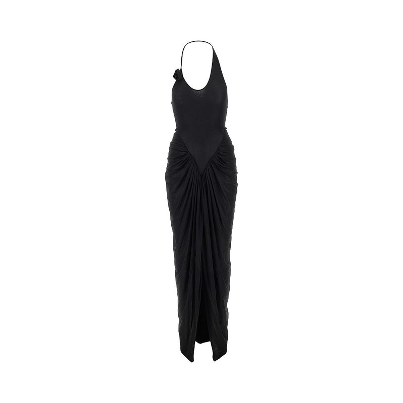 Maygel Coronel Maygel Coronel Vestalia Long Dress Black - World Class Fashion