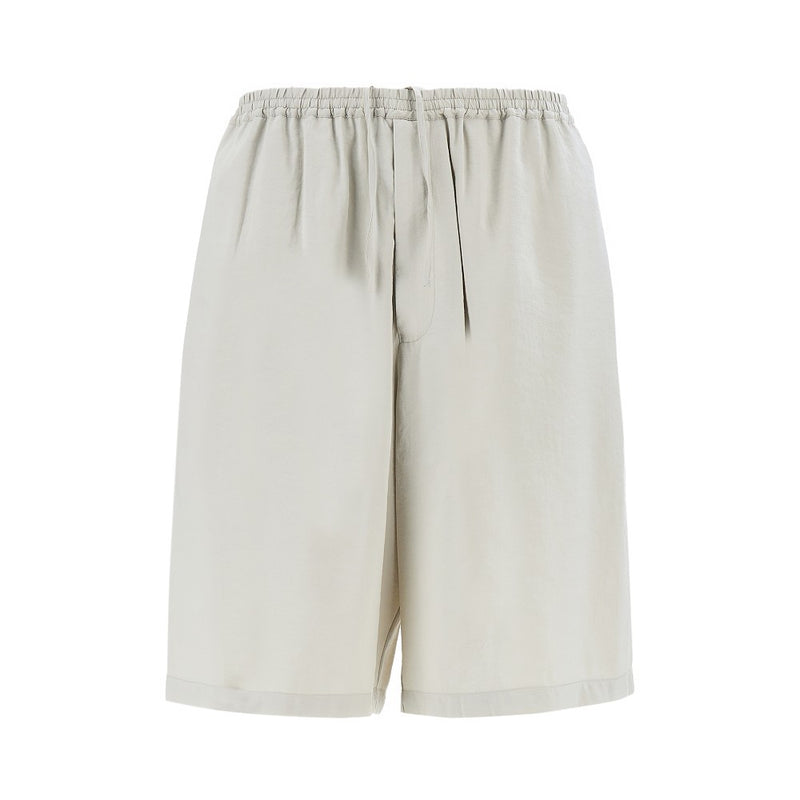 Emporio Armani Emporio Armani Icon Modal-blend Shorts Beige - World Class Fashion