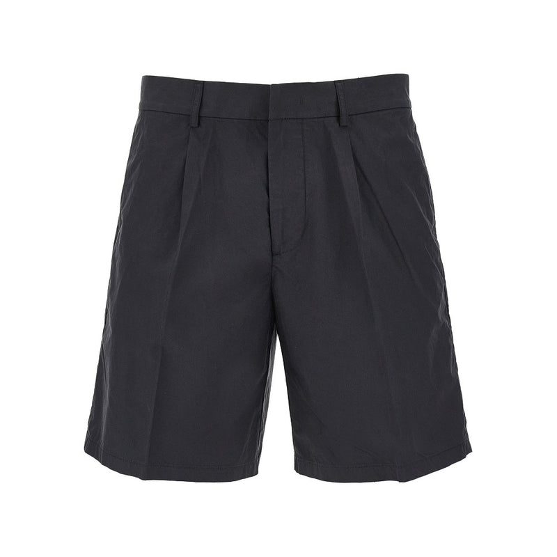 Emporio Armani Emporio Armani Pima Cotton Shorts Blue Men - World Class Fashion