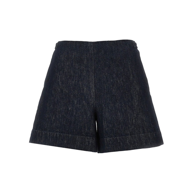Emporio Armani Emporio Armani Denim Shorts Blue Women - World Class Fashion