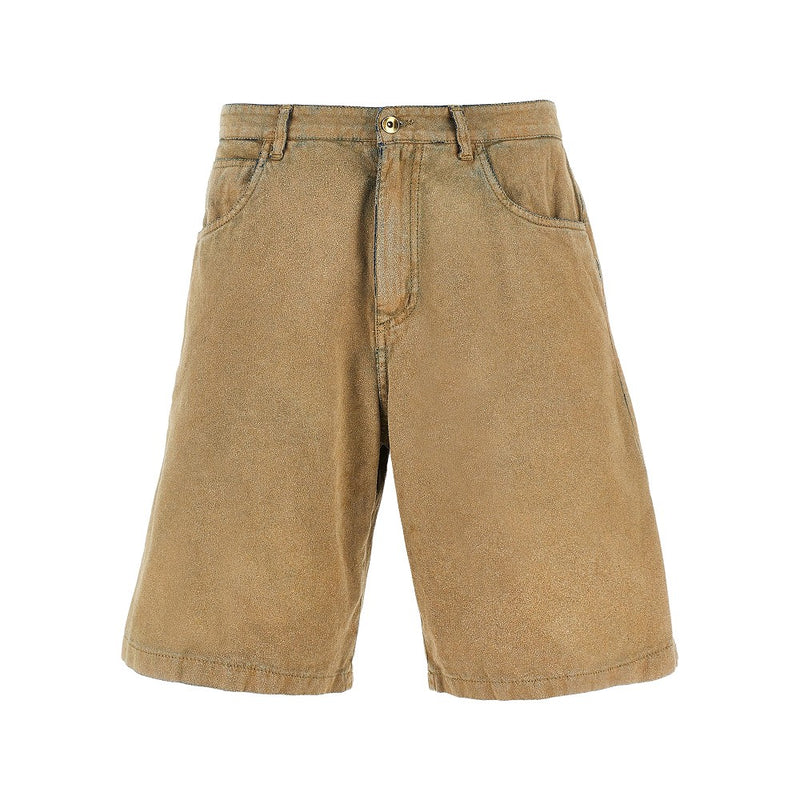 C.9.3 C.9.3 Suede-effect Fabric Shorts - World Class Fashion