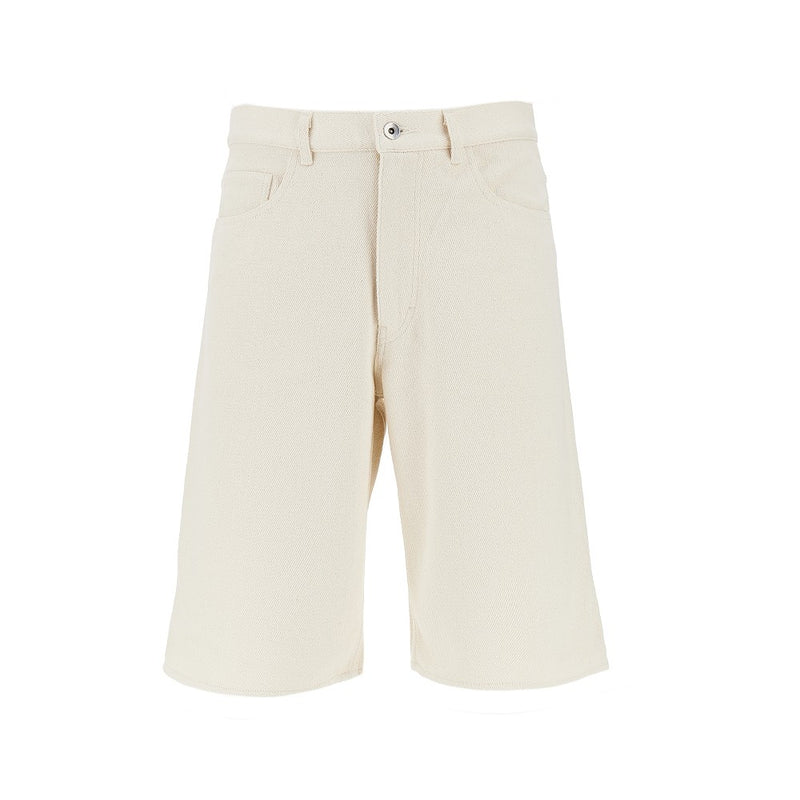Auralee Auralee Silk Denim Shorts - World Class Fashion