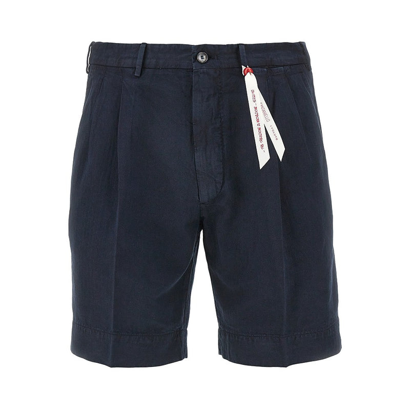 Santaniello Santaniello Cotton And Hemp 'Evoluto' Shorts - World Class Fashion