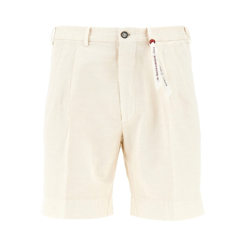 Santaniello Santaniello Cotton And Hemp 'Evoluto' Shorts - World Class Fashion