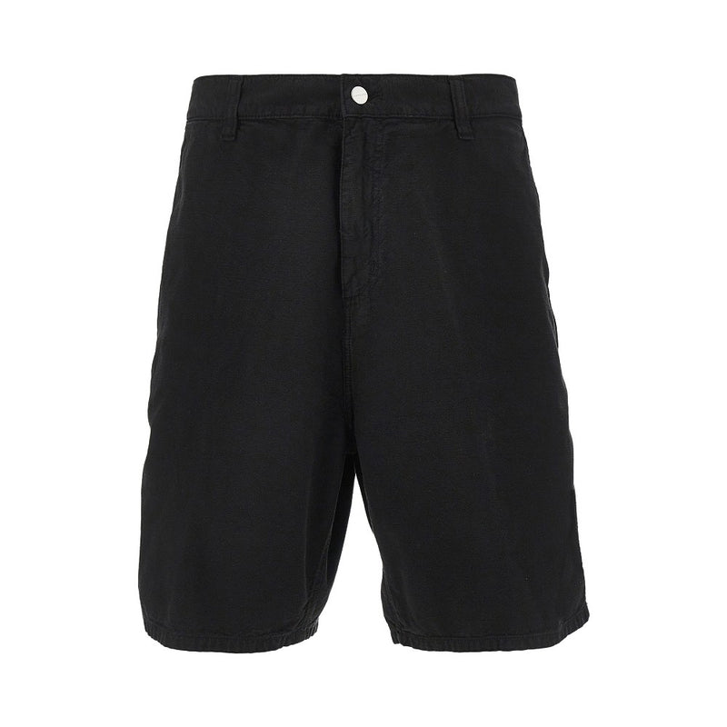 Carhartt WIP Carhartt WIP Walter Single Knee Shorts Black - World Class Fashion