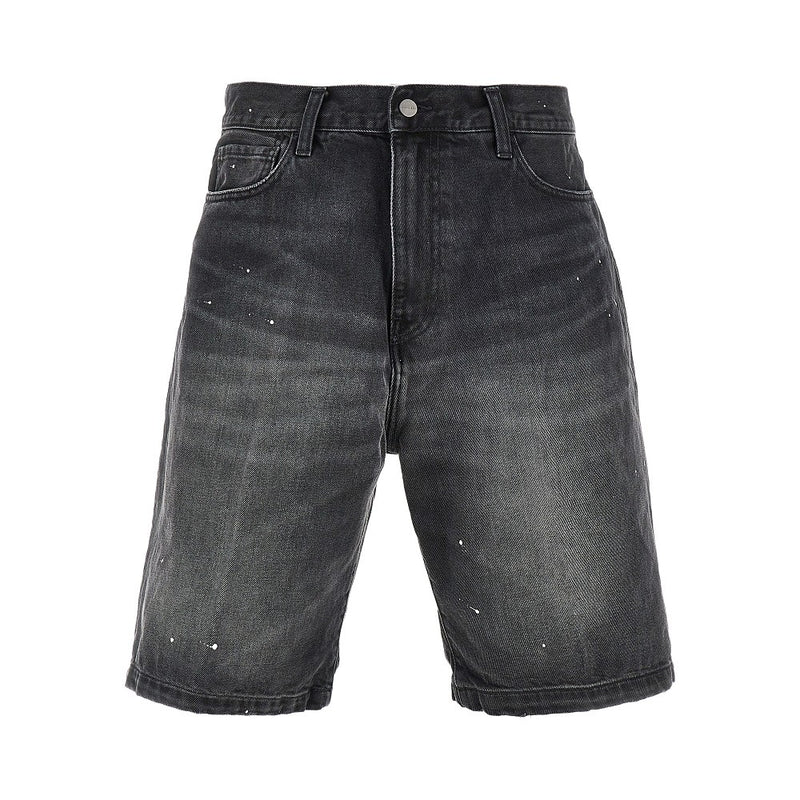 Carhartt WIP Carhartt WIP Landon Denim Shorts Black - World Class Fashion