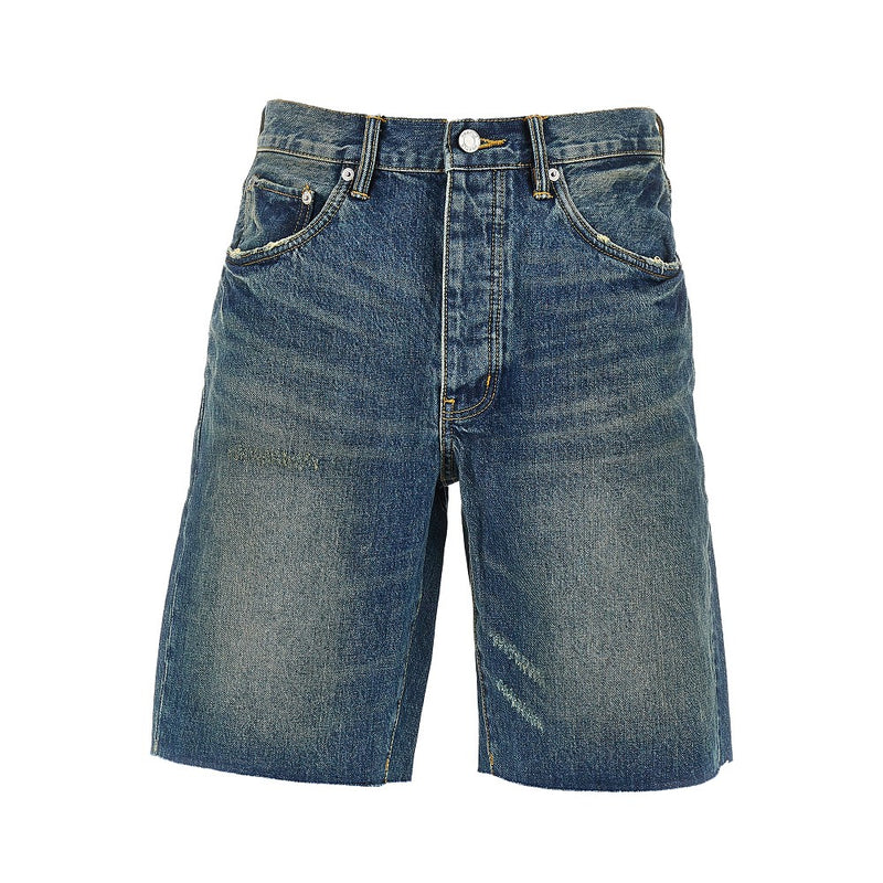 Purple Brand Purple Brand P059 Denim Shorts Blue Men - World Class Fashion