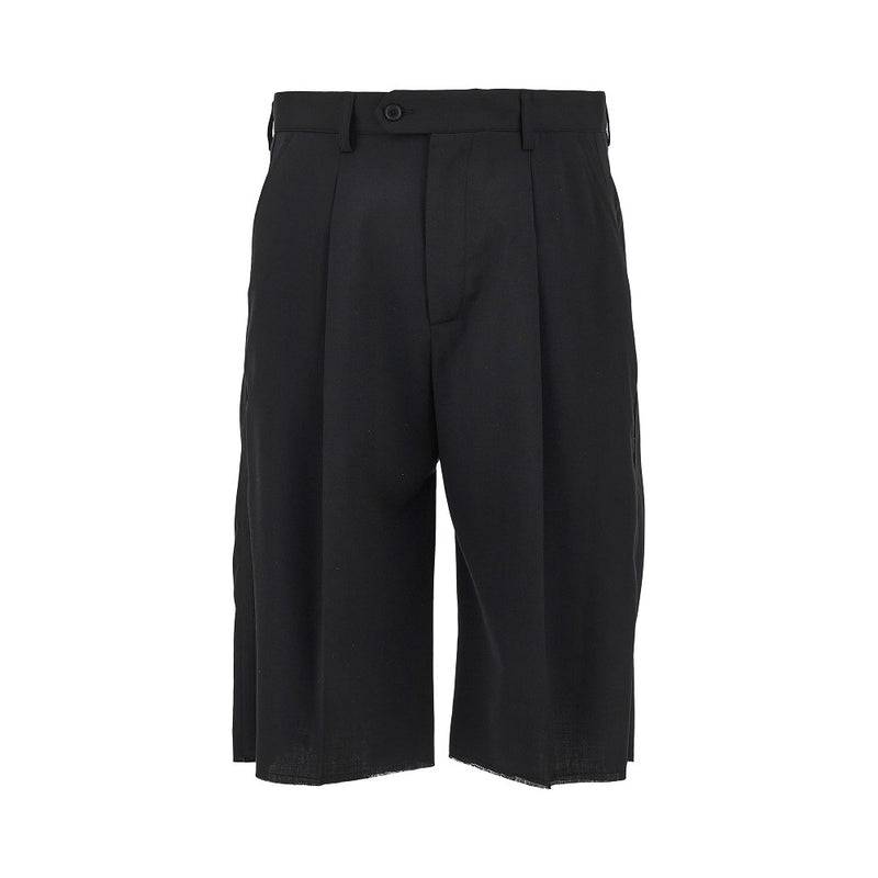 Marsem Marsem Tailored Shorts With Satin Ribbon - World Class Fashion