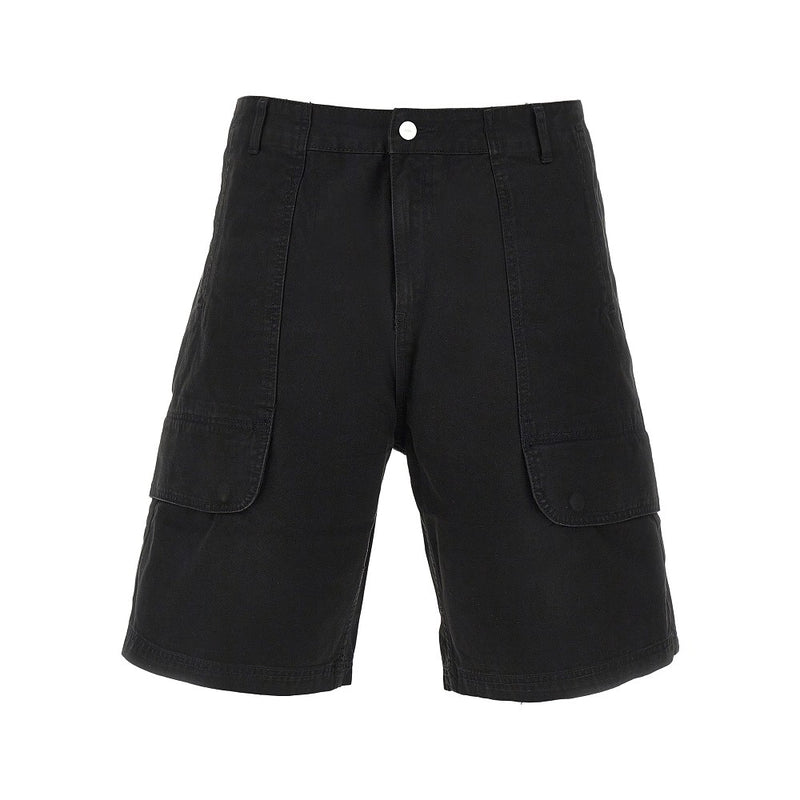 Arte Arte Canvas Cargo Shorts Black Men - World Class Fashion