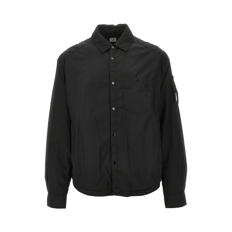 Cp Company Cp Company Chrome-R Padded Shirt Jacket Black - World Class Fashion