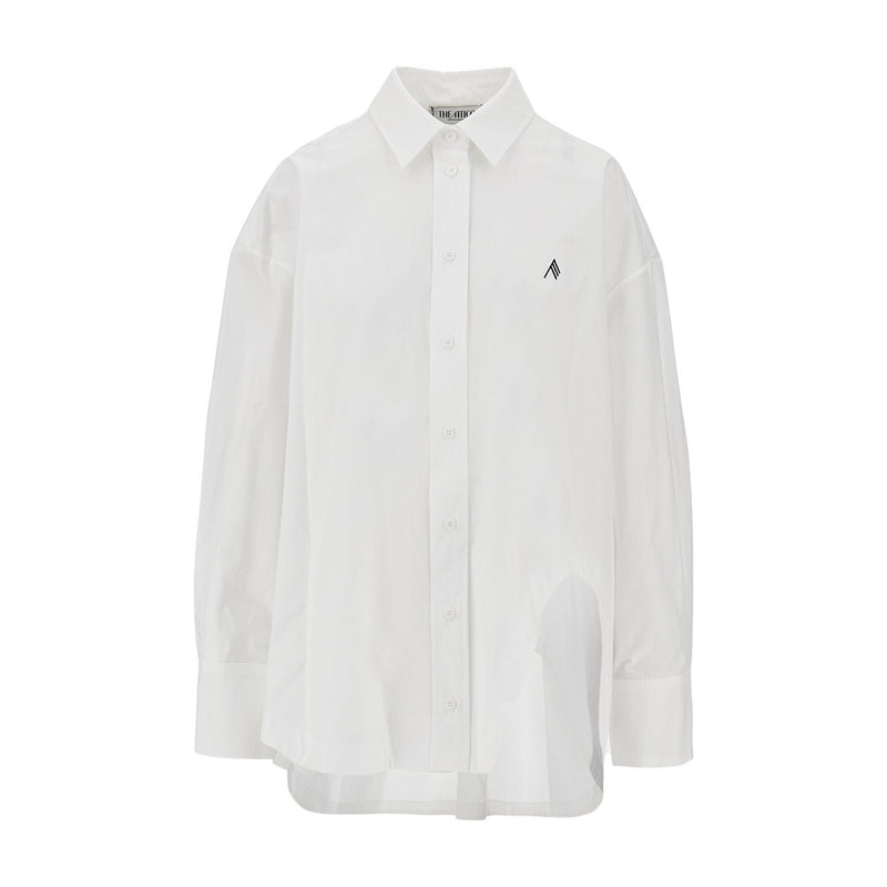 The Attico The Attico Diana Poplin Shirt White Women - World Class Fashion