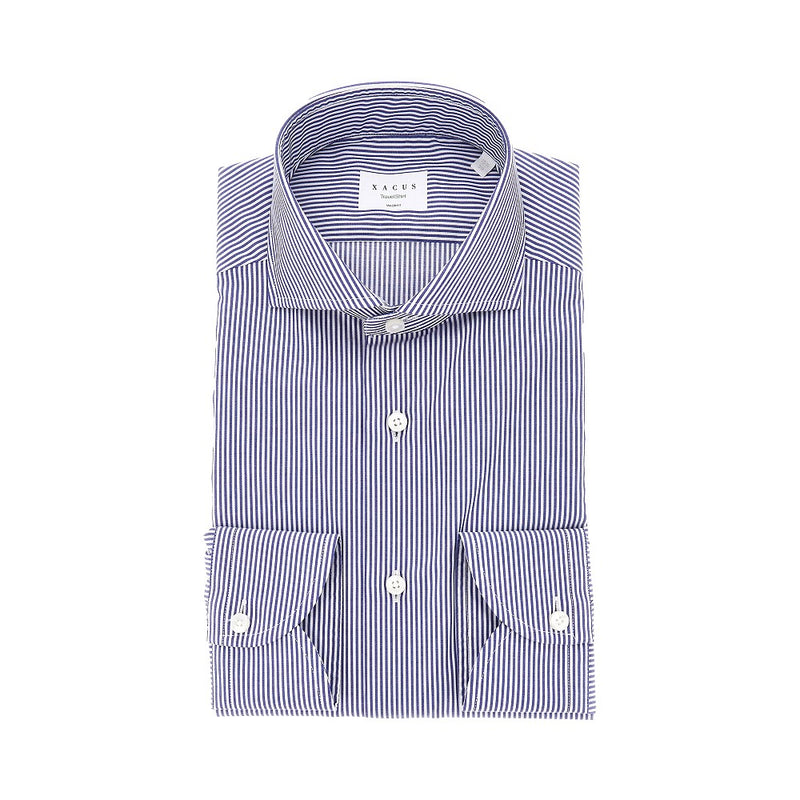 Xacus Xacus 'Classic' Tailor Fit Cotton Shirt - World Class Fashion