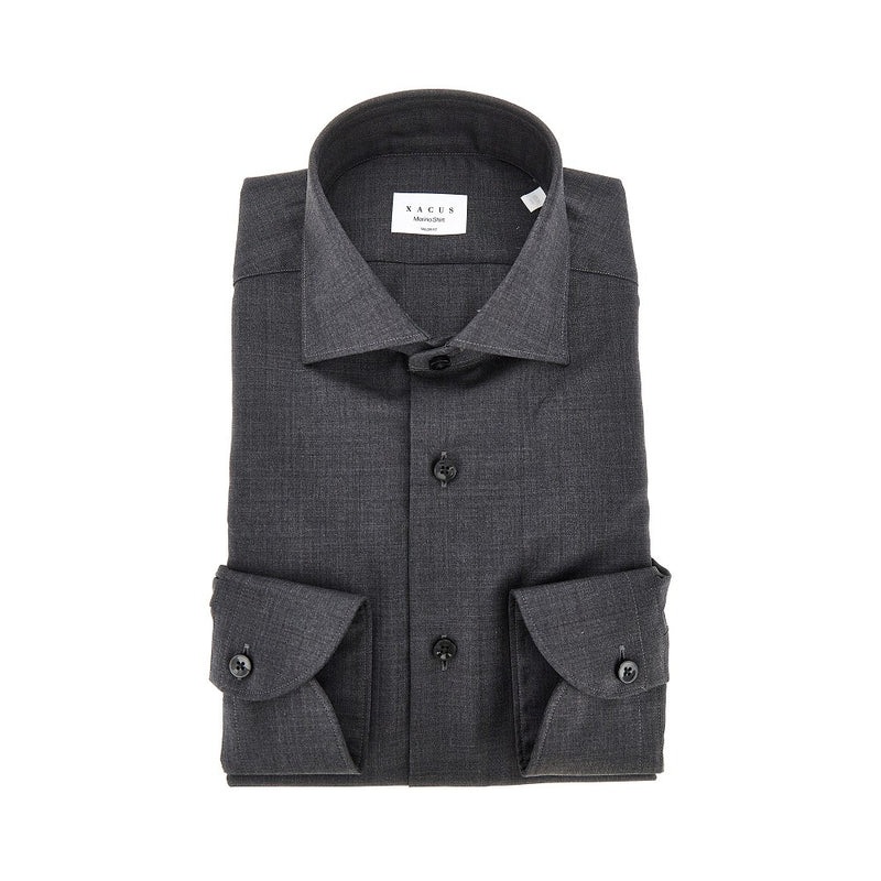 Xacus Xacus Tailor Fit 'Merino' Shirt - World Class Fashion
